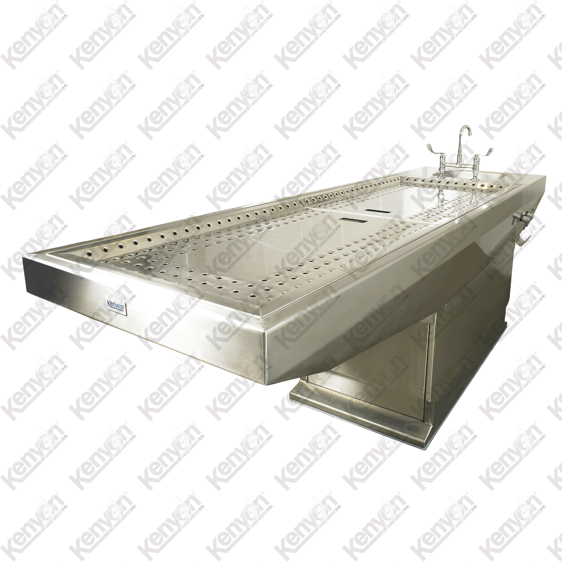 Mortuary Autopsy Table with extractor | Coffin Handling | Mortuary Equipment | Funeral House Supplies | WJ Kenyon