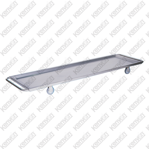 Stainless steel euro body tray with casters